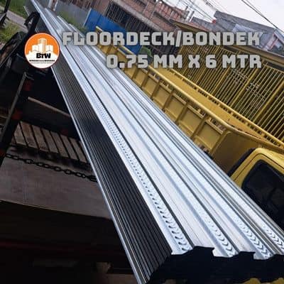 Bondek Cor 075mm x 6 Mtr Toko Bangunan Bintang Anugrah Pekanbaru Jual FloordeckBondek Pekanbaru Agen FloordeckBondek Murah Pekanbaru Grosir Bondek Cor Marah Pekanbaru Agen Jual Bondek Cor 6 Mtr Pekanbaru Harga Bondek Cor 075mm Pekanbaru Distributor Floordeck Pekanbaru Suppleir Bondek Cor Pekanbaru
