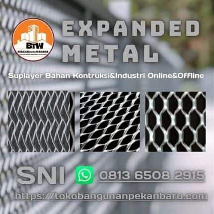 PT. Berkah Tirta Wahana, Supplier Expanded Metal Murah Pekanbaru - Jual Expanded Metal Pekanbaru - Distributor Mesh Expanded Metal Pekanbaru - Harga Jual Besi Expanded Metal Pekanbaru - Agen Jual Expanded Metal Terbaik Pekanbaru - Harga Jual Plat Expanded Pekanbaru