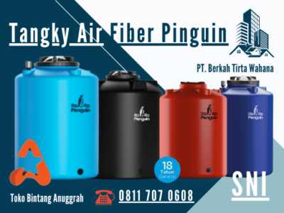 Jual Tangky Air Fiber Pinguin Pekanbaru