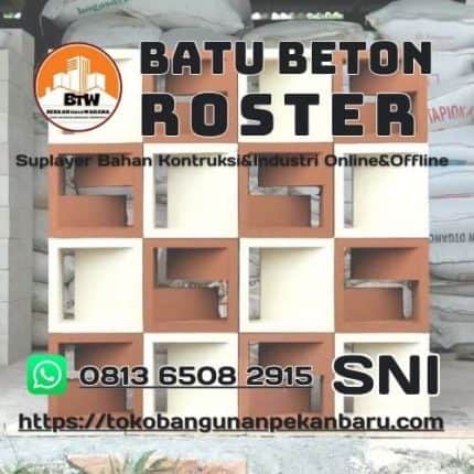 Batu Roster Beton Supplier Roster Beton Murah Pekanbaru - Grosir Batu Roster Pekanbaru - Agen Batu Bata Roster Terbaik Pekanbaru - Pemasok Batu Pekanbaru - Agen Batu Roster Kerawang Pekanbaru - Distributor Batu Angin Angin Dinding Pekanbaru - Grosir Batu Angin Berongga Pekanbaru - Jual Batu Murah Pekanbaru - Jual Batu Roster Murah - Agen Batu Kerawang Pekanbaru
