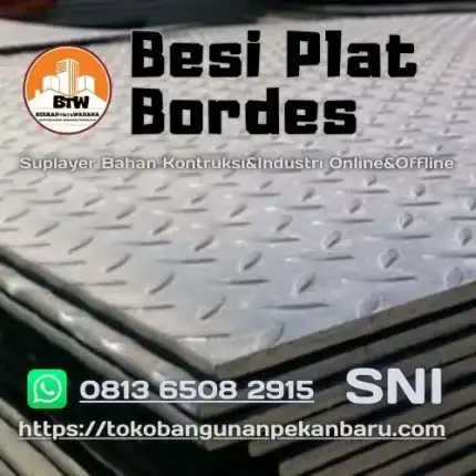 Besi+Plat+Bordes++1 Toko Bangunan Bintang Anugrah Pekanbaru PT Berkah tirta Wahana Toko Bangunan Murah Pekanbaru Grosir Plat Bordes Murah Pekanbaru Jual Plat Murah Pekanbaru Harga Plat Bordes Bunga Pekanbaru Agen Besi Plat Bordes Pekanbaru Supplier Plat Kembang Pekanbaru Harga Jual Plat Besi Baja Pekanbaru Distributor Plat Bordes 35mm Pekanbaru