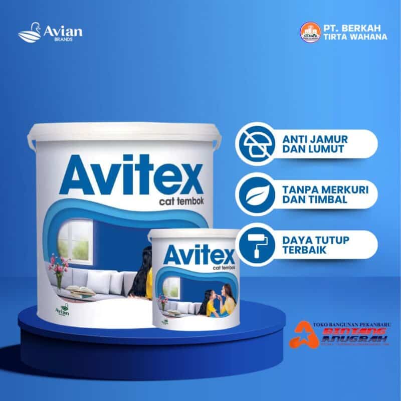 Cat Tembok Avitex - Distributor Cat Avitex Terdekat - Cat Warna Avitex Pekanbaru - Jual Cat Tembok Avitex - Cat Interior dan Eksterior - Agen Cat Pekanbaru