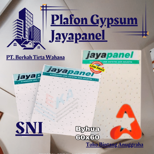 Jual Plafon Gypsum Jayapanel Pekanbaru