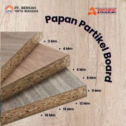 Papan Partikel Board - Papan Serbuk Kayu - Jual Papan Board Pekanbaru - Papan Interior - Papan Furnitur - Papan Kayu Press