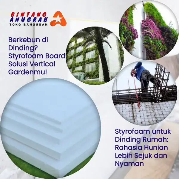 Papan Styrofoam Board Toko Bangunan Bintang Anugrah Pekanbaru Toko Bangunan Bintang Anugrah Pekanbaru PT Berkah Tirta Wahana Toko Bangunan Murah Pekanbaru Grosir Styrofoam lembaran Pekanbaru Papan Styrofoam Murah Pekanbaru Supplier Styrofoam Board Pekanbaru Insulasi Dinding Peredam SuaraPanas Styrofoam Board 8Cm Bahan Renovasi Rumah