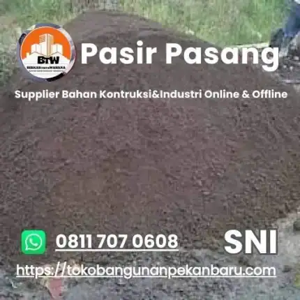 Distriburor Pasir Pasang Pekanbaru