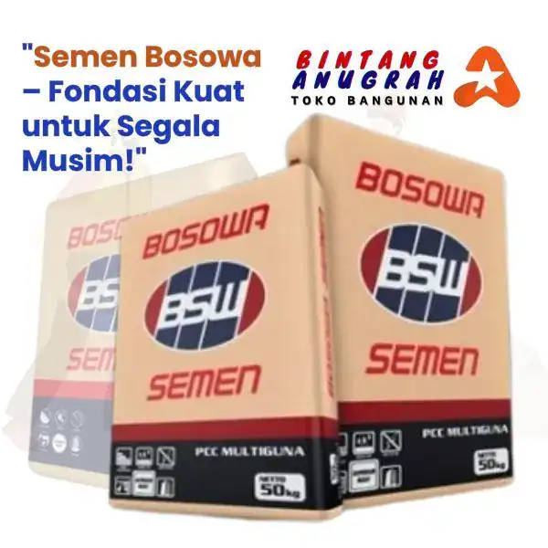 PT. Berkah Tirta Wahana / Toko Bangunan Murah Pekanbaru / Supplier Semen Portland Pekanbaru / Jual Semen Bosowa Murah Pekanbaru / Agen Semen Pekanbaru / Grosir Semen Murah Pekanbaru / Distributor Semen Bosowa Zak 40KG Pekanbaru