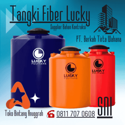 Jual Tangki Fiber Lucky Pekanbaru
