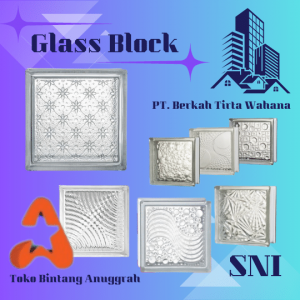 Distributor Glass Block Pekanbaru PT. Berkah Tirta Wahana