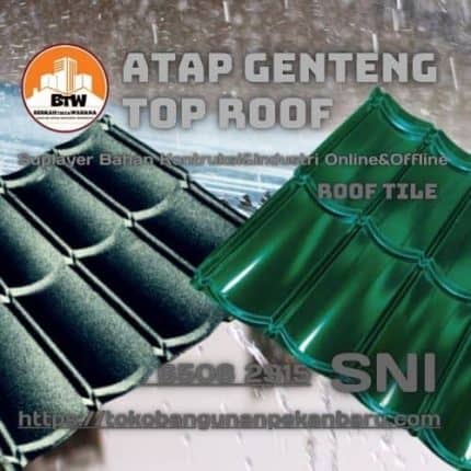 Atap Genteng TOP ROOF Jual Atap Genteng Pekanbaru - Jual Atap Genteng Metal Top Pekanbaru - Distributor Atap Pekanbaru - Agen Atap Murah Pekanbaru - Supplier Atap Genteng Murah Pekanbaru - Grosir Atap TOP Roof 0.25Mm Pekanbaru - Jual Genteng 0.35Mm Pekanbaru - Supplier Genteng Metal Kilat Pekanbaru