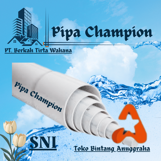 Jual Pipa PVC Champion Pekanbaru