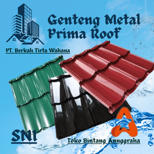 Jual Genteng Metal Prima Roof Pekanbaru