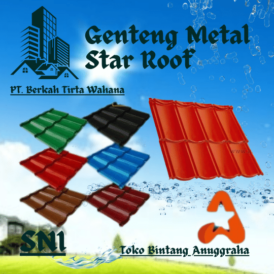 Genteng Metal Star Roof Pekanbaru