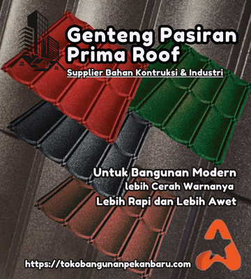 Jual Genteng-Pasiran-Prima-Roof Pekanbaru - PT Berkah Tirta Wahana