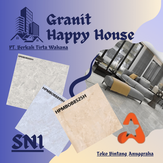 Jual Granit Heppy House Pekanbaru