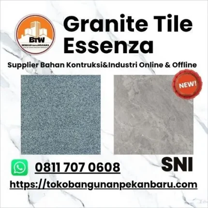 PT. Berkah Tirta Wahana / Toko Bangunan Murah Pekanbaru / Agen Granite Pekanbaru / Granite Essenza Murah Pekanbaru / Granite Tile Essenza 80x80 / Motif Motif Granite Essenza / Harga Icera Granite Tile / Toko Granite Murah Pekanbaru