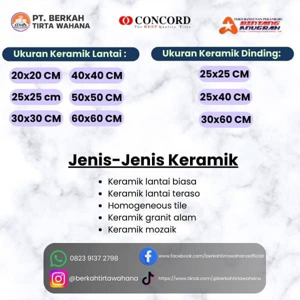 Keramik Concord Toko Bangunan Bintang Anugrah Pekanbaru Jual Keramik Concord Pekanbaru Distributor Keramik Concord Pekanbaru Toko Keramik Concord Terdekat Harga Keramik Pekanbaru Toko Keramik Pekanbaru