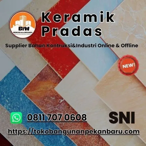 PT. Berkah Tirta Wahana / Toko Bangunan Murah Pekanbaru / Agen Keramik Pekanbaru / Keramik Pradas Murah Pekanbaru / Pradas Keramik 60x60cm / Motif motif Keramik Pradas / Toko Keramik Pekanbaru / Keramik Lantai Per-Dus