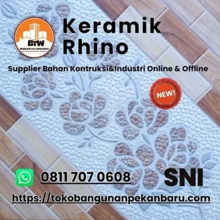 PT. Berkah Tirta Wahana / Toko Bangunan Murah Pekanbaru / Grosir Keramik Pekanbaru / Grosir Keramik Pekanbaru / Keramik Rhino Murah Pekanbaru / Rhino Keramik 40x40 / Motif Motif Keramik Terlaris / Keramik Dinding Rhino / Toko Keramik Pekanbaru