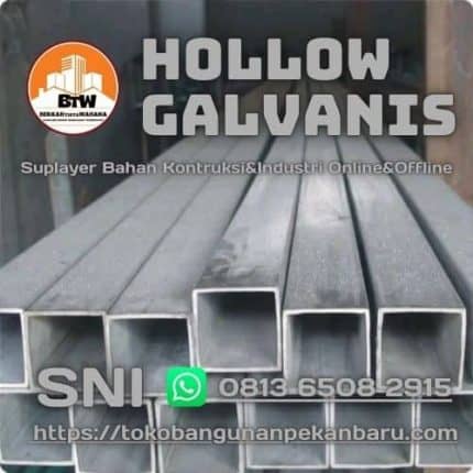 Besi Hollow Galvanis PT. Berkah Tirta Wahana, Supplier Hollow Galvanis Murah Pekanbaru - Distributor Hollow Galvanis Pekanbaru - Jual Besi Hollow Galvanis 4x4 Pekanbaru - Agen Besi Hollow Pekanbaru - Jual Besi Baja Pekanbaru - Supplier Besi Hollow Pekanbaru