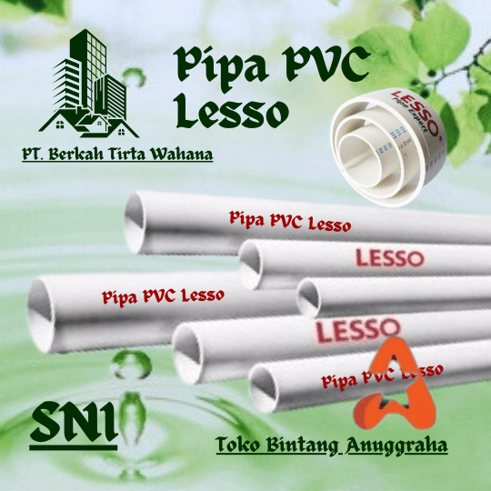 Jual Pipa PVC Lesso Pekanbaru