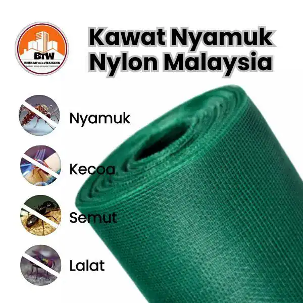 Kawat Nyamuk Nylon Malaysia Toko Bangunan Bintang Anugrah Pekanbaru PT Berkah Tirta Wahana Toko Bangunan Murah Pekanbaru Supplier Kawat Nyamuk Nylon Malaysia Pekanbaru Agen Kawat Pekanbaru Jual Kawat Nyamuk Murah Pekanbaru Distributor Kawat Nyamuk Plastik Hijau Pekanbaru Harga Kain Kasa Nyamuk Nilon Jenis Kawat Ventilasi Jendela