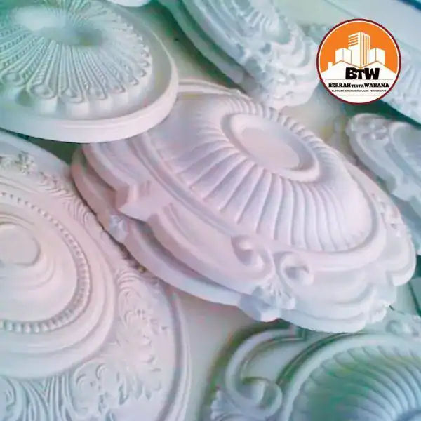 PT. Berkah Tirta Wahana - Toko Bangunan Murah Pekanbaru - Distributor Bunga Kembang Plafon Gypsum Pekanbaru - Agen Plafon Gypsum Pekanbaru - Suppier Kembang Lampu Plafon Gypsum Pekanbaru - Jual Gypsum Murah Pekanbaru - Material Partisi/Plafon Terbaik - Toko Plafon Murah Pekanbaru - Grosir Plafon Gypsum Motif Kembang Pekanbaru