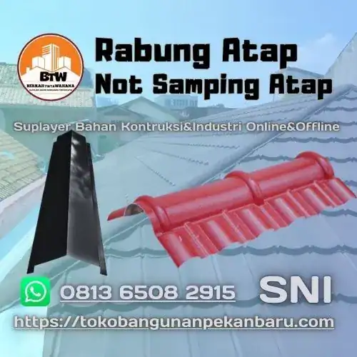 Supplier Nok Samping Atap Pekanbaru - Jual Nok Samping Genteng Murah Pekanbaru - Agen Nok Samping Spandek Pekanbaru - Distributor RABUNG Atap SPANDEK Pekanbaru - Grosir Rabung Petak Warna Pekanbaru - Harga Nok Atap Terbaik Pekanbaru - Agen Jual Rabung Atap Murah Pekanbaru - Supplier Rabung Seng Pekanbaru - Distributor Rabung Bulat Pekanbaru