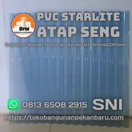 Atap Seng PVC Starlite Jual Atap Seng PVC Starlite Pekanbaru - Supplier Seng PVC Starlite Pekanbaru - Agen Atap Tranparan PVC Pekanbaru - Jual Atap PVC Murah pekanbaru - Grosir Atap PVC Murah Pekanbaru - Distributor Atap Pekanbaru - Distributor Atap Seng PVC Pekanbaru - Supplier Atap Plastik PVC Pekanbaru - Agen Jual Atap Kenopi Pekanbaru