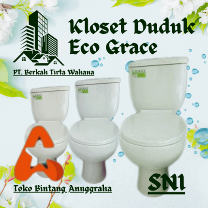 Distributor kloset duduk eco Grace pekanbaru