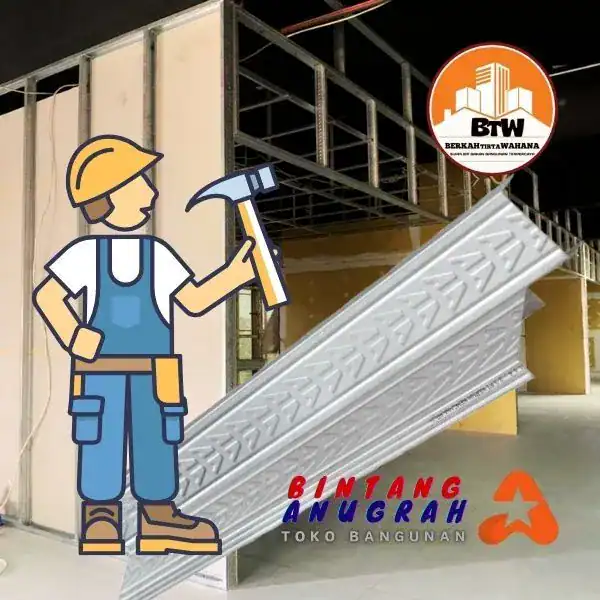 PT. Berkah tirta Wahana - Toko Bangunan Murah Pekanbaru -   Agen Rangka Metal Partisi Gypsum Pekanbaru - Supplier Rangka  Partisi Baja Bingan Pekanbaru - Grosir Rangka Metal Murah Pekanbaru - Jual Baja Ringan Murah Pekanabaru - Distributor Dinding Metal Partisi Gypsum Pekanbaru - Harga Jual Metal Stud Rangka Partisi Pekanbaru - Agen Jual Gypsum Partisi Baja Ringan Pekanbaru - Distributor C Partisi Metal Stud Gypsum Pekanbaru