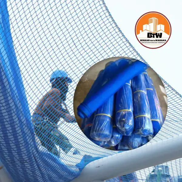 PT. Berkah Tirta Wahana / Toko Bangunan Murah Pekanbaru / Grosir Jaring Safety Polynet Pekanbaru / Agen Jaring Polynet Pekanbaru / Jual Jaring Safety Murah Pekanbaru / Distributor Safety Net Pengaman Proyek / Jaring Pengaman Proyek / Harga Jaring Proyek Polynet / Supplier Waring Polynet Pekanbaru