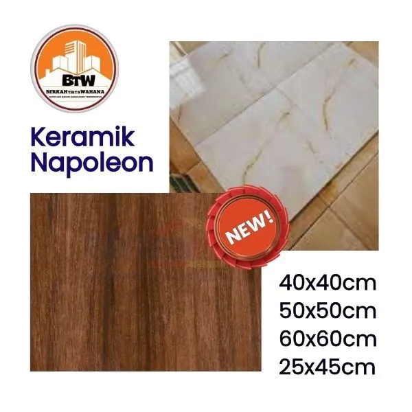 PT Berkah Tirta Wahana  Toko Bangunan Murah Pekanbaru  Grosir Keramik Napoleon Terdekat Pekanbaru  Jual Keramik Murah Pekanbaru  Supplier Keramik Dinding Napoleon 25x45 Pekanbaru  Agen Keramik Pekanbaru  Distributor Keramik Lantai 60x60 Terdekat Pekanbaru