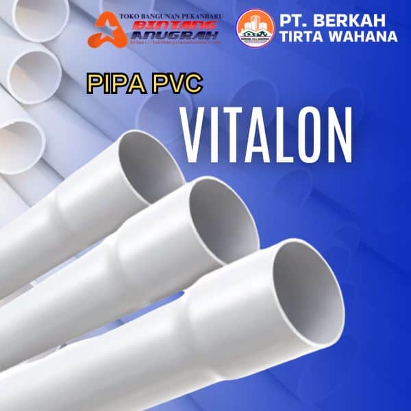 PIPA VITALON PVC Toko Bangunan Bintang Anugrah Pekanbaru Pipa PVC Vitalon Pekanbaru Toko Pipa Terdekat Murah Distributor Pipa Vitalon Solusi Pipa PVC Terpercaya Pipa PVC Tahan Tekanan Tinggi