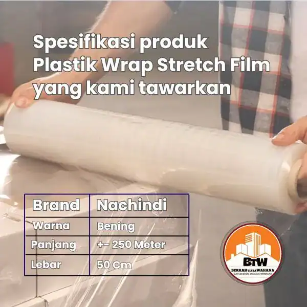 PT. Berkah Tirta Wahana / Toko bangunan Murah Pekanbaru / Agen Plastik Wrap Stretch Film Pekanbaru / Supplier Plastik Wrap Barang Pekanbaru / Distributor Plastik Wrap Food Grade Pekanbaru / Jual Stretch Film Plastik Wrap Murah Pekanbaru / Grosir Plastik Wrapping Roll Pekanbaru / Harga Plastik Wrap Murah Pekanbaru