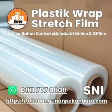 PT Berkah Tirta Wahana  Toko bangunan Murah Pekanbaru  Agen Plastik Wrap Stretch Film Pekanbaru  Supplier Plastik Wrap Barang Pekanbaru  Distributor Plastik Wrap Food Grade Pekanbaru  Jual Stretch Film Plastik Wrap Murah Pekanbaru  Grosir Plastik Wrapping Roll Pekanbaru  Harga Plastik Wrap Murah Pekanbaru