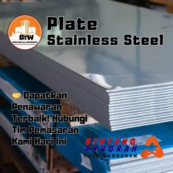 Toko Bangunan Murah Pekanbaru - Grosir Plat Stainless Steel Murah Pekanbaru - Supplier Plate Stainless Steel Pekanbaru - Jual Besi Plat Murah Pekanbaru - Agen Plat Stainless Sheet Metal Pekanbaru - Jual Plat Murah Pekanbaru - Distributor Plat Stainless Pekanbaru - Plat Stainless Murah Pekanbaru - Plat Stainless SS.316 10MM Pekanbaru - Plat Besi Baja Pekanbaru - Harga Jual Stainless Lembaran Pekanbaru