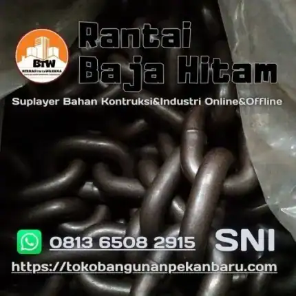 Rantai+Baja+Hitam++5 Toko Bangunan Bintang Anugrah Pekanbaru Toko Bangunan Murah Pekanbaru Jual Rantai Murah Pekanbaru Distributor Rantai Hitam Baja Pekanbaru Agen Rantai Baja Hitam Pekanbaru Rantai Hitam Chain Besi Pekanbaru Rantai Besi Hitam Pekanbaru Rantai Baja G80 10MM Pekanbaru Supplier Rantai Sling Pekanbaru Rantai Galvanis Pekanbaru Grosir Rantai Baja Grade 100 Pekanbaru