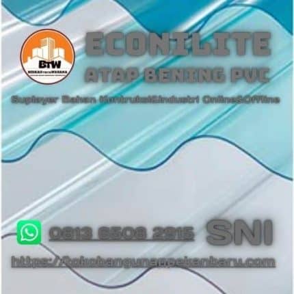 Seng Bening PVC Econilite Distributor Seng Bening PVC Econilite Pekanbaru - Agen Seng Bening PVC Pekanbaru - Grosir Atap Tranparan PVC Pekanbaru - Jual Atap PVC Murah pekanbaru - Supplier Atap Pekanbaru - Supplier Atap Seng PVC Pekanbaru - Distributor Atap Fiber Transparan Pekanbaru - Grosir Atap Kenopi Pekanbaru