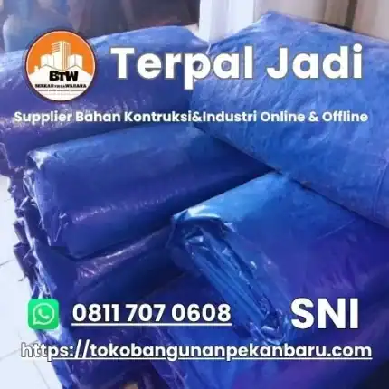 PT Berkah Tirta Wahana  Toko bangunan Murah Pekanbaru  Grosir Terpal Jadi Murah Pekanbaru  Jual Terpal Murah Pekanbaru  Distributor Terpal Plastik Terbaik Pekanbaru  Supplier Tenda Biru Jadi Pekanbaru Terpal Jadi Untuk Kolam  Agen Terpal Tenda Terlengkap di Pekanbaru