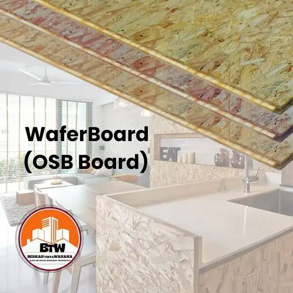 PT. Berkah Tirta Wahana / Toko Bangunan Murah Pekanbaru / Grosir WaferBoard (OSB Board) Pekanbaru / Jual Osb Board Murah Pekanbaru / Agen WaferBoard Pekanbaru / Supplier Wafer Board OSB Terbaik / Distributor OSB Board Tebal 9Mm Pekanbaru / Harga Jual Triplek Murah Pekanbaru