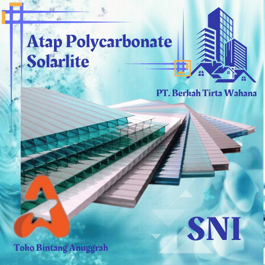 Jual Atap Polycarbonate Solarlite Pekanbaru