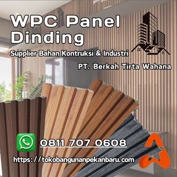 Jual WPC Panel Dinding Pekanbaru