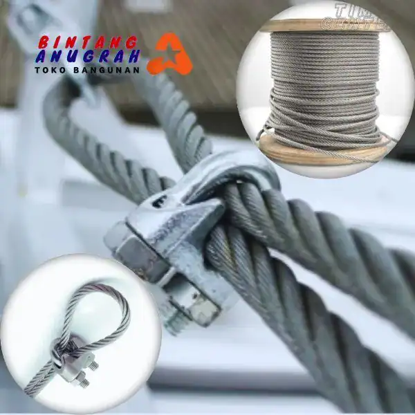 PT. Berkah Tirta Wahana / Toko Bangunan Murah Pekanbaru / Grosir Kawat Sling Baja Pekanbaru / Jual Kawat Seling Murah Pekanbaru / Distributor Wire Rope Tali Sling Pekanbaru /Harga Kawat Seling Lapis Plastik Pekanbaru / Agen Kawat Pekanbaru / Supplier Wire-Rope Kawat Sling Baja Pekanbaru /Toko Kawat Pekanbaru