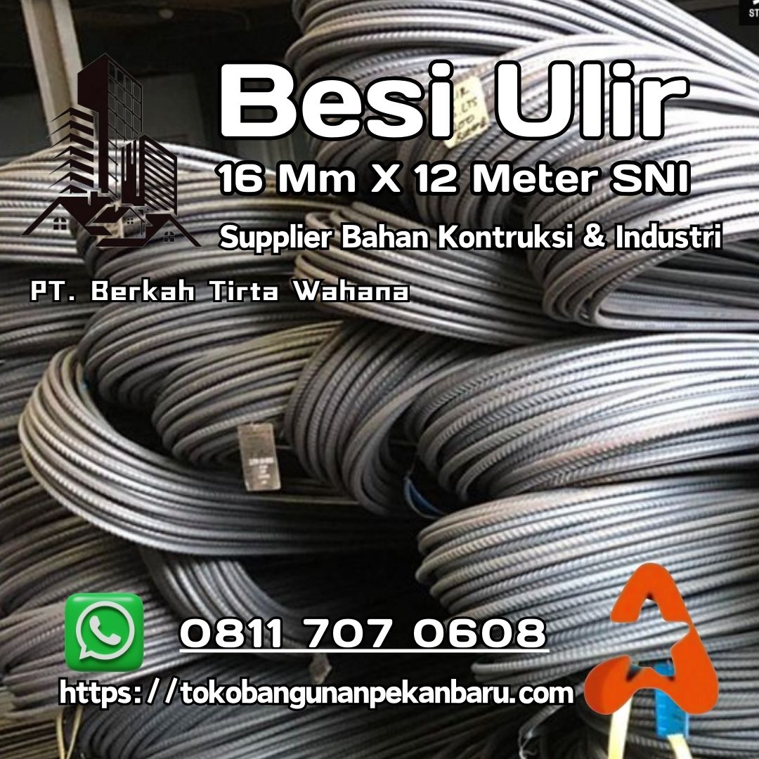 Besi Ulir 16Mm X 12 Meter SNI Pekanbaru