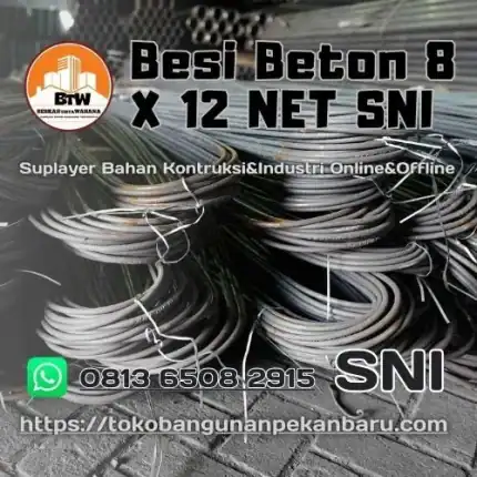 PT Berkah Tirta Wahana   Toko Bangunan murah Pekanbaru   Agen Besi Beton SNI Pekanbaru   Grosir Besi Baja Termurah Pekanbaru   Jual Besi Murah Pekanbaru   Distributor Besi Beton 16Mmx12Mtr Pekanbaru   Supplier Besi Beton Murah Pekanbaru   Grosir Besi 12Net Pekanbaru   Harga Besi Beton Pekanbaru