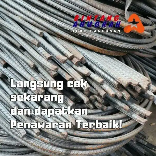 PT. Berkah Tirta Wahana - Toko Bangunan Murah Pekanbaru - Supplier Besi Baja Ulir Pekanbaru - Besi Ulir Murah Pekanbaru - Grosir Jual Besi Beton Murah Pekanbaru - Besi Beton Ulir D19x12 Pekanbaru - Grosir Besi Murah Pekanbaru - Harga Besi Ulir Pekanbaru - Besi Ulir Terbaik Pekanbaru