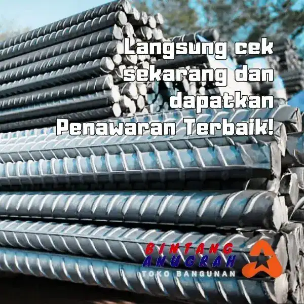 PT Berkah Tirta Wahana   Toko Bangunan Murah Pekanbaru   Grosir Besi Beton Ulir Pekanbaru   Agen Besi Ulir 16MmX12Meter Pekanbaru   Jual Besi Ulir Murah Pekanbaru   Supplier Besi Murah Pekanbaru   Distributor Besi Ulir Terbaik Pekanbaru   Harga Jual Besi Beton Murah Pekanbaru   Supplier Besi Ulir Harga Terbaik Pekanbaru