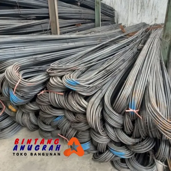 PT. Berkah Tirta Wahana / Toko Bangunan Murah / Toko Besi Bangunan / Jual Besi Beton Polos Murah / Distributor Besi Beton Terdekat / Ukuran Besi-Beton Standar SNI / Jenis-jenis besi beton / Tabel berat besi beton / Harga besi beton 10mm