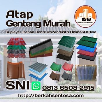 Grosir Atap Genteng Murah Jambi